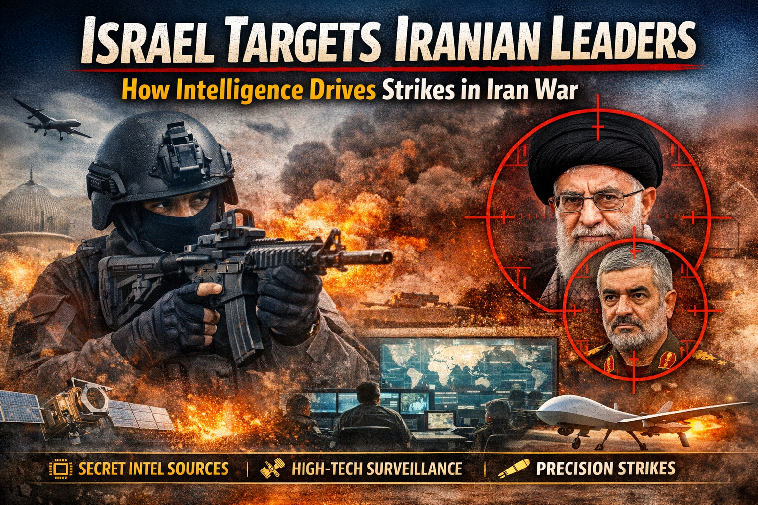 Israel Iran war targeted strikes intelligence military operations